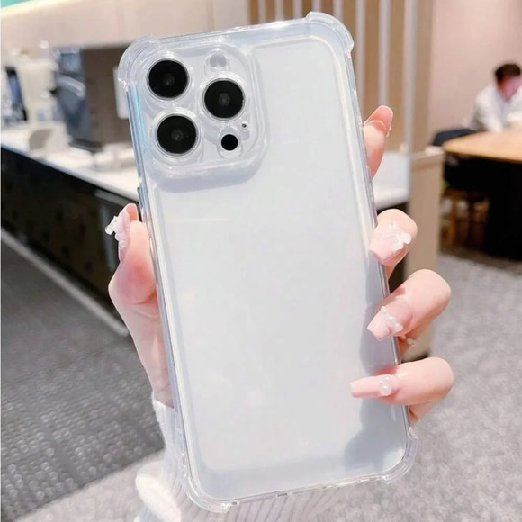 ⚠️Clearance🫧iPhone 12 Pro/Pro Max Clear Protective Anti Fall iPhone Case - Picture 2 of 6